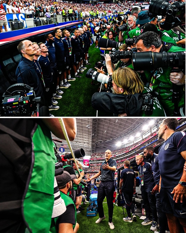 图赫尔炮轰FIFA:唱国歌时被50名摄影师怼脸挡视线