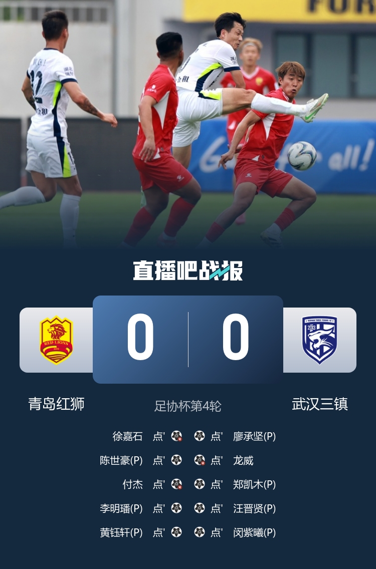 点球鏖战三镇险胜红狮 张东海两神扑难换胜利