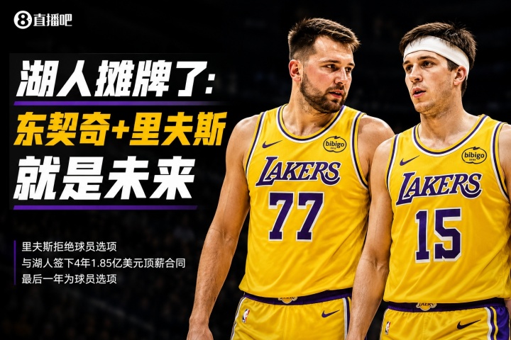 里夫斯4年1.85亿续约湖人：东契奇钦定搭档，薪资空间未受挤压