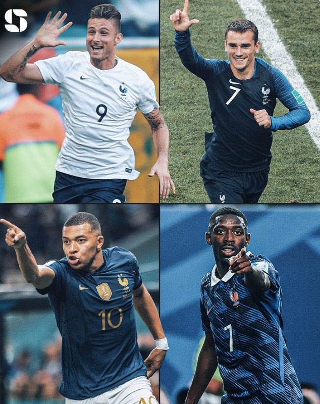 四届世界杯均小组头名 德尚治下法国稳定性超群