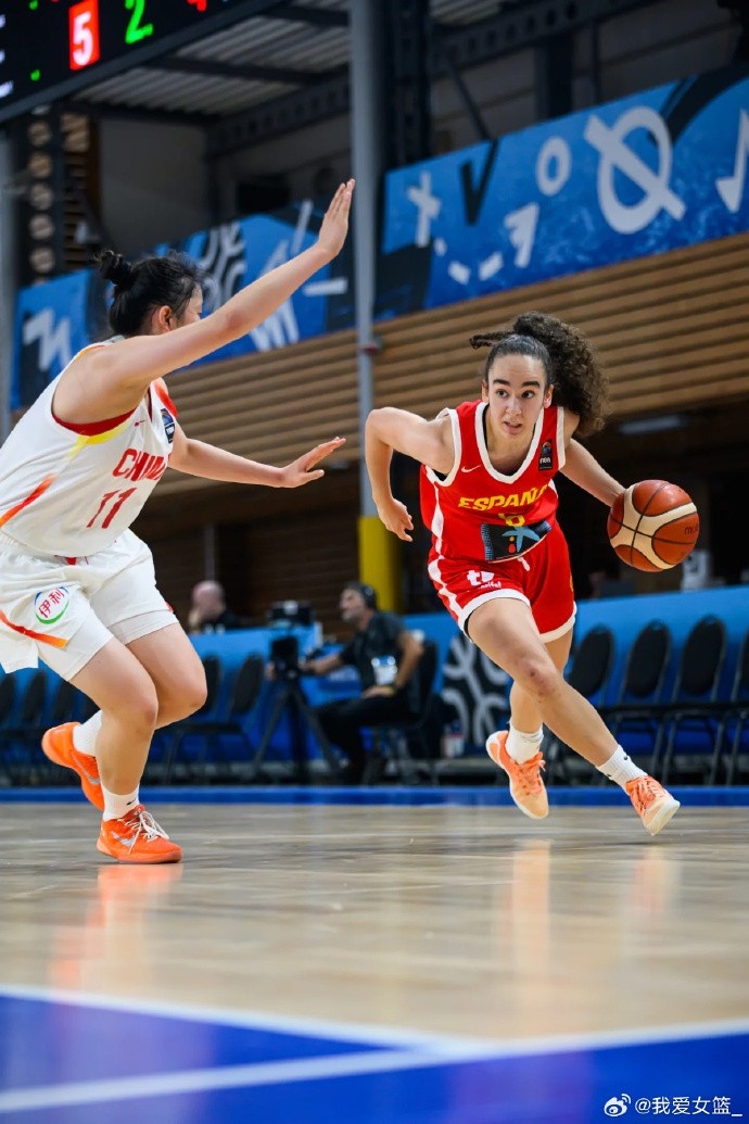 U17女篮世界杯小组赛收官战 36-72惨败西班牙 暴露差距